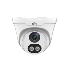   Uniview Easystar 2MP Colorhunter turret dómkamera, 4mm fix objektívvel, mikrofonnal és hangszóróval