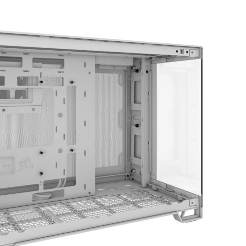 Corsair 2500X Tempered Glass White