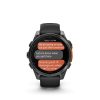 Garmin fenix 8 Slate Gray with Black Silicone Band