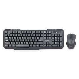 Gembird KBS-WM-02 Wireless Keyboard Combo Black US