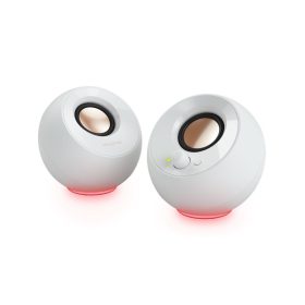   Creative Pebble SE 2.0 USB-C Powered PC Speakers with RGB Lighting White