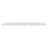 Apple Magic Keyboard (2024) Touch ID and Numeric Keypad Bluetooth Keyboard White HU