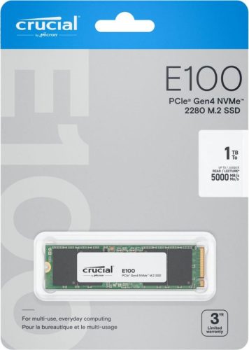 Crucial 1TB M.2 2280 NVMe E100