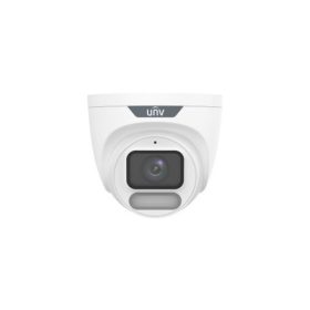   Uniview Easystar Colorhunter 4MP OwlView Wise-ISP turret dómkamera, 4mm fix objektívvel, mikrofonnal