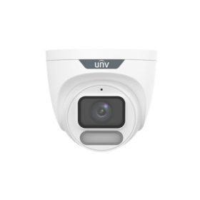   Uniview Easystar Colorhunter 2MP OwlView Wise-ISP turret dómkamera, 4mm fix objektívvel, mikrofonnal