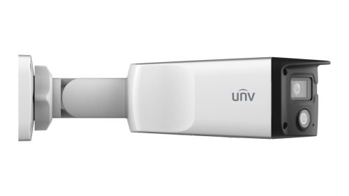 Uniview Prime-III 8MP (3840x1080) 180°-os széles látószögű ColorHunter csőkamera, 2x4mm fix objektívvel, dual mikrofonnal és hangszóróval