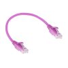 ACT CAT6 U-UTP Patch Cable 0,15m Pink