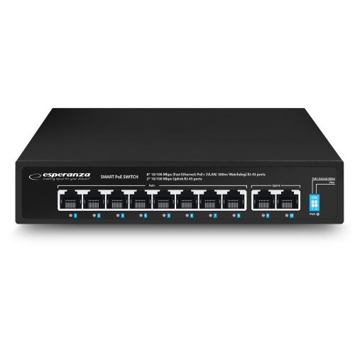 Esperanza ENS106 Spotter 10 Port Ethernet Switch