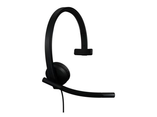 Logitech H570E Teams USB-C Mono Headset Black