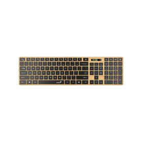   Genius SlimStar 7250BT Copilot Wireless Bluetooth Business Keyboard Pine Wood HU