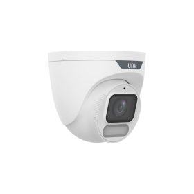   Uniview Easystar Colorhunter 8MP OwlView Wise-ISP turret dómkamera, 4mm fix objektívvel, mikrofonnal