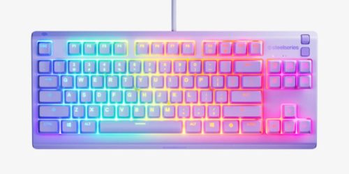 Steelseries Apex 3 TKL Gaming Keyboard Lavender UK