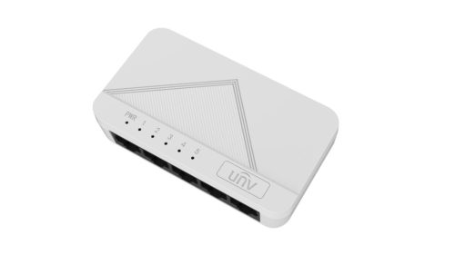 Uniview NSW1010-5GT-IN 5 portos Gigabit desktop switch