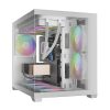 Gamdias Aura GC10M V2 WH ARGB Tempered Glass White