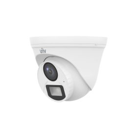   Uniview 2MP analóg ColorHunter Dual-light turret dómkamera, 2,8mm fix objektívvel, mikrofonnal (DL)