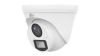 Uniview 2MP analóg ColorHunter Dual-light turret dómkamera, 4mm fix objektívvel, mikrofonnal (DL)
