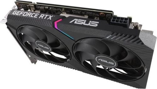 ASUS GeForce RTX 3060 12GB Dual V2 OC GDDR6 192bit (DUAL-RTX3060-O12G-V2/90YV0GB2-M0NA10) Videokártya 