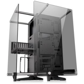   Thermaltake Core P90 Tempered Glass Edition táp nélküli ablakos Mid Tower számítógépház fekete
