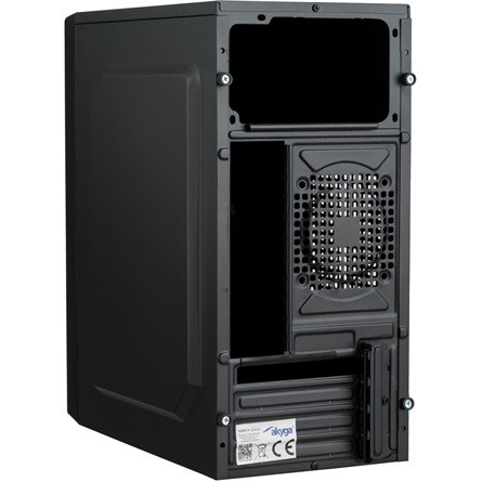 Akyga AK35BK táp nélküli MT Mini Tower számítógépház fekete