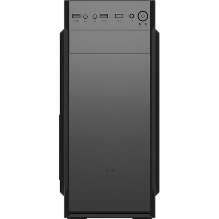 FSP CMT160 táp nélküli Mid Tower számítógépház fekete