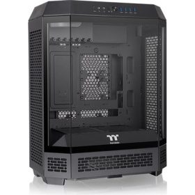   Thermaltake The Tower 600 Black táp nélküli ablakos Mid Tower számítógépház fekete