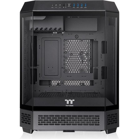 Thermaltake The Tower 600 Black táp nélküli ablakos Mid Tower számítógépház fekete