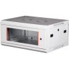 Lande PROlineB 600x450 lapraszerelt 4U 19" fali rack szekrény szürke