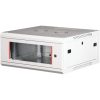 Lande PROlineB 600x600 lapraszerelt 4U 19" fali rack szekrény szürke
