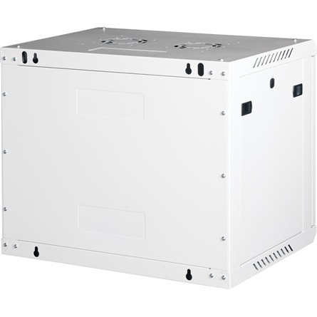 Lande PROlineB 600x450 lapraszerelt 9U 19" fali rack szekrény szürke