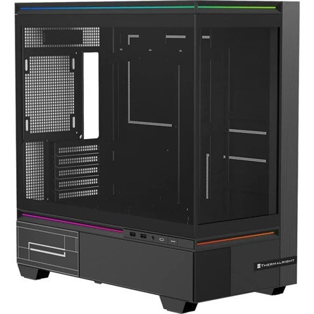 Thermalright TL-M10 táp nélküli MT Mini Tower számítógépház fekete