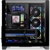 Thermaltake View 390 Air táp nélküli ablakos Mid Tower számítógépház fekete