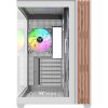 Thermaltake View 380 WS ARGB Snow táp nélküli ablakos Mid Tower számítógépház fehér