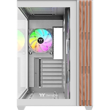 Thermaltake View 380 WS ARGB Snow táp nélküli ablakos Mid Tower számítógépház fehér