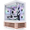 Thermaltake View 170 WS ARGB Snow táp nélküli ablakos MT Mini Tower számítógépház fehér
