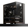 Thermalright A70 VISION táp nélküli ablakos Mid Tower számítógépház fekete