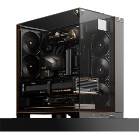   Thermalright A70 VISION táp nélküli ablakos Mid Tower számítógépház fekete