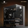 Thermalright A70 VISION táp nélküli ablakos Mid Tower számítógépház fekete