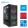 DTSHOP Épített Intel Core i5-12400F 16/32GB RAM RX 9060 XT 8GB GAMER PC