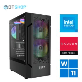  DTSHOP Épített Intel Core i5-12400F 16/32GB RAM RX 9060 XT 16GB GAMER PC