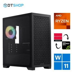 DTSHOP - Épített Ryzen 5 3400G 8/16GB RAM RX Vega 11 PC
