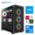 DTSHOP Épített Intel Core i5-14400F 16/32GB RAM RTX 3060 TI 8GB GAMER PC