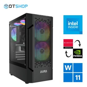   DTSHOP Épített Intel Core i5-12400F 16/32GB RAM RX 5700 XT 8GB GAMER PC