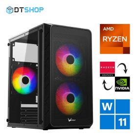   DTSHOP - Épített Ryzen 5 4500 8GB RAM RX 580 8GB Budget Gamer PC