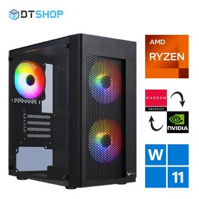   DTSHOP - Épített Ryzen 5 5500 16GB RAM RTX 3060 TI 8GB Gamer PC
