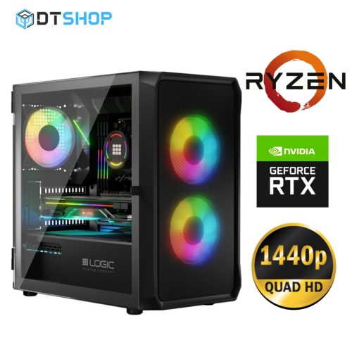 DTSHOP Neo - Épített Ryzen 5 5500 16/32GB RAM RTX 3060 12GB Gamer PC