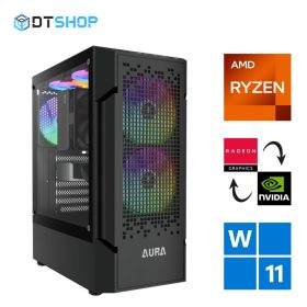   AM4 Gépösszerakó - DTSHOP Sapphire - Épített AMD Ryzen Gamer Számítógép