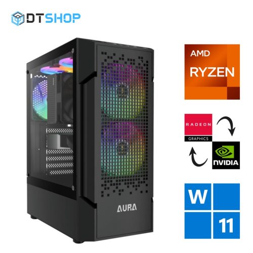 AM4 Gépösszerakó - DTSHOP Sapphire - Épített AMD Ryzen Gamer Számítógép
