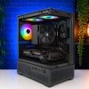 DTSHOP Épített AMD Ryzen 5 5500 16/32GB RAM RX 9060 XT 8GB GAMER PC