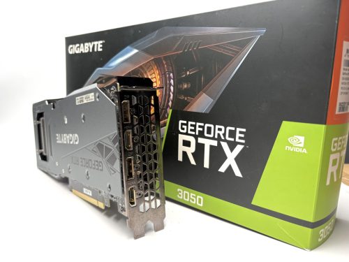 GIGABYTE GeForce RTX 3050 8GB OC GDDR6 128bit (GV-N3050GAMING OC-8GD) Videokártya