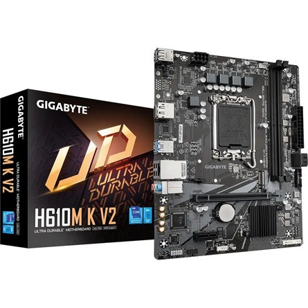 Gigabyte H610M K V2 desktop alaplap microATX